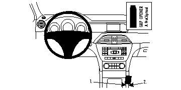 Mercedes Benz C-Klasse 11-14, Konsole in der Gruppe Car-HiFi / Was passt in mein Auto / Mercedes / C-Klasse / C-Klasse 2008-2014 W204 bei BRL (240834616)