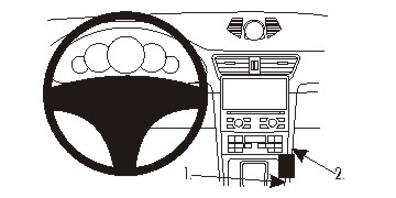 Brodit ProClip, Porsche 911 (Type 991)/Boxster (Type 981)/Cayman (Type 981) 12-21 in der Gruppe Car-HiFi / Was passt in mein Auto / Porsche / 911 / 911 2018- (992) bei BRL (240834878)