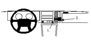 Volvo 440/460 89-96, zentriert in der Gruppe Car-HiFi / Was passt in mein Auto / Volvo / Volvo 440/460/480 bei BRL (240851841)