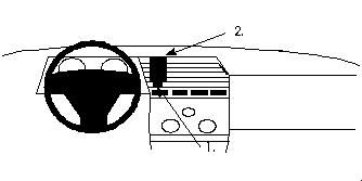 ProClip Montagehalterung Alfa Romeo 164 89-90, zentriert in der Gruppe Car-HiFi / Was passt in mein Auto / Alfa Romeo / Alfa Romeo 164 bei BRL (240851846)