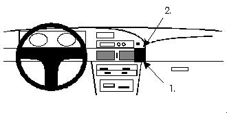 Brodit ProClip, Toyota Corolla 88-92 in der Gruppe Car-HiFi / Was passt in mein Auto / Toyota / Corolla / Corolla 1991-1995 bei BRL (240851857)