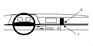Brodit ProClip, Volkswagen T4 Transporter/Pickup 80-90 in der Gruppe Car-HiFi / Was passt in mein Auto / Volkswagen / Transporter / Transporter T3 1979-1990 / Sonstiges Transporter T3 1979-1990 bei BRL (240851889)