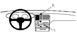 Nissan Sunny Combi 91-95, zentriert in der Gruppe Car-HiFi / Was passt in mein Auto / Nissan / Sunny bei BRL (240851934)