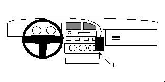 Volkswagen Corrado 89-93, Abgewinkelt, Rechts in der Gruppe Car-HiFi / Was passt in mein Auto / Volkswagen / Passat / Passat B3 1988-1993 / Sonstiges Passat B3 1988-1993 bei BRL (240851992)