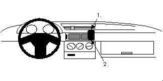 Alfa Romeo 155 92-97, Abgewinkelt in der Gruppe Car-HiFi / Was passt in mein Auto / Alfa Romeo bei BRL (240852024)