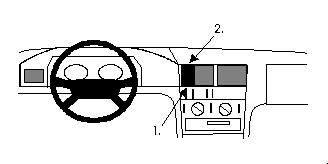 Mercedes Benz C-Klasse 93-99, Zentriert in der Gruppe Car-HiFi / Was passt in mein Auto / Mercedes / C-Klasse / C-Klasse 1993-2000 W202 bei BRL (240852025)