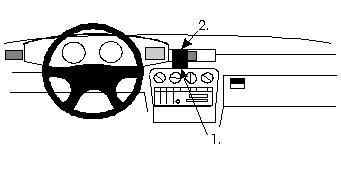 Opel Omega 94-99, Zentriert in der Gruppe Car-HiFi / Was passt in mein Auto / Opel / Omega / Omega 1994-2003 bei BRL (240852057)