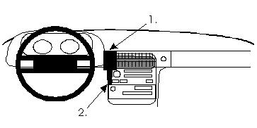 Brodit ProClip, Porsche 928 78-95 in der Gruppe Car-HiFi / Was passt in mein Auto / Porsche / 928 / 928 1978-1995 bei BRL (240852069)