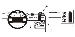 ProClip Montagebügel Fiat Ducato 95-01, Zentriert in der Gruppe Car-HiFi / Was passt in mein Auto / Fiat / Ducato / Ducato Mk2 1994-2002 (230) bei BRL (240852072)