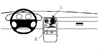 Brodit ProClip, Mazda Miata/MX-5 89-93 in der Gruppe Car-HiFi / Was passt in mein Auto / Mazda / Mazda MX5 / Mazda MX5 1990-1998 (NA) bei BRL (240852093)
