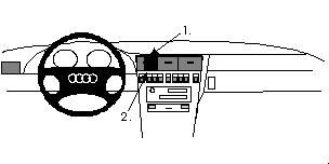 Audi A8 94-02, Mitte in der Gruppe Car-HiFi / Was passt in mein Auto / Audi / Audi A8 / Audi A8 1994-2002 bei BRL (240852106)