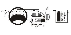 Chrysler Voyager 96-10, angewinkelt in der Gruppe Car-HiFi / Was passt in mein Auto / Chrysler / Chrysler Voyager bei BRL (240852194)