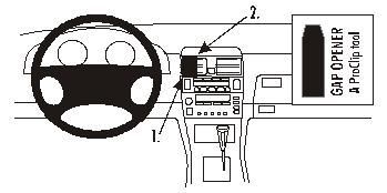 Lexus LS Serie 95-98, zentriert in der Gruppe Car-HiFi / Was passt in mein Auto / Lexus / Lexus LS bei BRL (240852203)