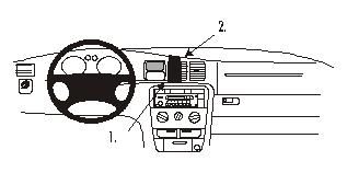 Opel Vectra 96-01, zentriert in der Gruppe Car-HiFi / Was passt in mein Auto / Opel / Vectra / Vectra 1995-2002 bei BRL (240852226)