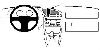 Ford Fiesta/Courier/Puma 96-02, zentriert in der Gruppe Car-HiFi / Was passt in mein Auto / Ford / Puma / Puma 1997-2002 bei BRL (240852293)