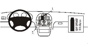 Mitsubishi Carisma 96-98, zentriert in der Gruppe Car-HiFi / Was passt in mein Auto / Mitsubishi / Carisma bei BRL (240852295)