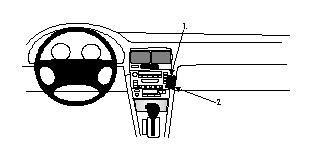 Lexus ES Serie 97-01, Geneigt in der Gruppe Car-HiFi / Was passt in mein Auto / Lexus / Lexus ES bei BRL (240852387)