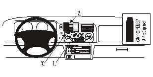 Mitsubishi Pajero Sport 99-06, Zentriert in der Gruppe Car-HiFi / Was passt in mein Auto / Mitsubishi / Pajero bei BRL (240852447)