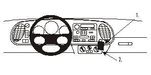 Saab 9-3 98-02/900 94-98, Geneigt in der Gruppe Car-HiFi / Was passt in mein Auto / SAAB / 9-3 / 9-3 OG 1998-2002 / Sonstiges 9-3 OG 1998-2002 bei BRL (240852478)