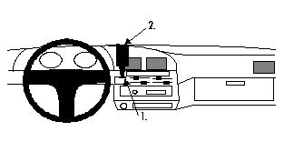 Brodit ProClip, Toyota/Volkswagen in der Gruppe Car-HiFi / Was passt in mein Auto / Toyota / Hilux / Hilux 1988-1997 bei BRL (240852482)