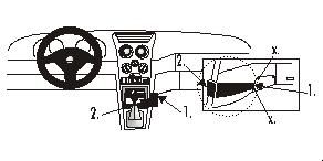 Alfa Romeo 145 94-97/146 98-00, Geneigt, niedrig in der Gruppe Car-HiFi / Was passt in mein Auto / Alfa Romeo bei BRL (240852518)