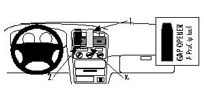 Toyota Avensis 98-02, Center in der Gruppe Car-HiFi / Was passt in mein Auto / Toyota / Avensis / Avensis 1997-2003 bei BRL (240852535)