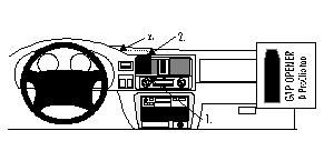 Opel Frontera 99-03, Zentriert in der Gruppe Car-HiFi / Was passt in mein Auto / Opel / Frontera / Frontera 1998-2005 bei BRL (240852551)