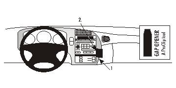 Saab 9-5 98-06, Geneigt in der Gruppe Car-HiFi / Was passt in mein Auto / SAAB / 9-5 / 9-5 OG 1997-2005 / Sonstiges 9-5 OG 1997-2005 bei BRL (240852593)