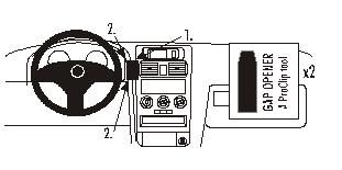 Opel Astra 98-03, Center in der Gruppe Car-HiFi / Was passt in mein Auto / Opel / Astra / Astra 1998-2004 bei BRL (240852597)