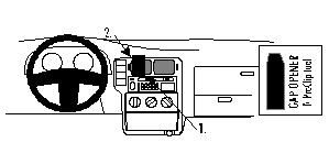 ProClip Montagebügel Seat Arosa 98-00/VW Polo 98-99, Zentriert in der Gruppe Car-HiFi / Was passt in mein Auto / Volkswagen / Polo / Polo 1994-1999 bei BRL (240852605)