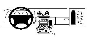 Proclip Montagebügel Mazda Miata/MX-5 98-05 in der Gruppe Car-HiFi / Was passt in mein Auto / Mazda / Mazda MX5 / Mazda MX5 1998-2005 (NB) bei BRL (240852610)