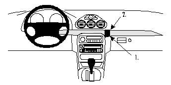 Chrysler 300M 99-04, Geneigt in der Gruppe Car-HiFi / Was passt in mein Auto / Chrysler bei BRL (240852616)