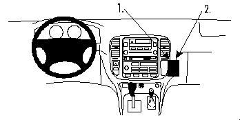 Lexus LX Serie 99-02, angewinkelt in der Gruppe Car-HiFi / Was passt in mein Auto / Lexus / Lexus LX bei BRL (240852664)