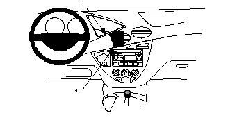 Ford Focus 99-04, zentriert in der Gruppe Car-HiFi / Was passt in mein Auto / Ford / Focus / Focus 1998-2004 / Sonstiges Focus 1998-2004 bei BRL (240852667)