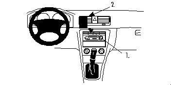 Skoda Octavia 99-06, zentriert in der Gruppe Car-HiFi / Was passt in mein Auto / Skoda / Skoda Octavia / Skoda Octavia 1998-2004 bei BRL (240852668)
