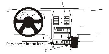 Brodit ProClip, Volkswagen Polo 99-05 in der Gruppe Car-HiFi / Was passt in mein Auto / Volkswagen / Lupo / Lupo 1999-2005 bei BRL (240852689)