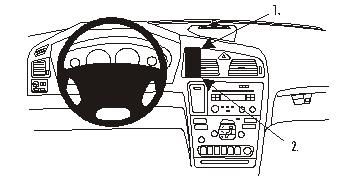 Volvo V70 00-08, Mitte in der Gruppe Car-HiFi / Was passt in mein Auto / Volvo / Volvo XC70 / Volvo XC70 2004-2007 / Sonstiges XC70 2004-2007 bei BRL (240852777)