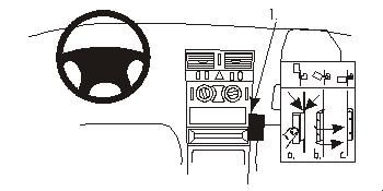 Mercedes Benz C-Klass 93-99, angewinkelt in der Gruppe Car-HiFi / Was passt in mein Auto / Mercedes / C-Klasse / C-Klasse 1993-2000 W202 bei BRL (240852786)