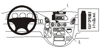 Brodit ProClip, Mercedes Benz Sprinter 00-06 in der Gruppe Car-HiFi / Was passt in mein Auto / Mercedes / Sprinter / Sprinter 1995-2006 bei BRL (240852796)