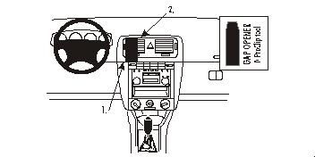 ProClip Montagehalterung Skoda Fabia 00-07, Zentriert in der Gruppe Car-HiFi / Was passt in mein Auto / Skoda / Skoda Fabia / Skoda Fabia 2004-2007 bei BRL (240852803)