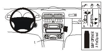 Mercedes Benz C-Klasse 00-06, Abgewinkelt in der Gruppe Car-HiFi / Was passt in mein Auto / Mercedes / C-Klasse / C-Klasse 2001-2007 W203 bei BRL (240852812)