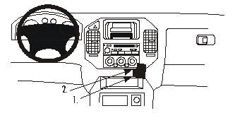 Mitsubishi Pajero/Shogun 00-06, Abgewinkelt in der Gruppe Car-HiFi / Was passt in mein Auto / Mitsubishi / Pajero bei BRL (240852816)