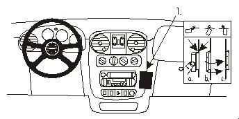 Chrysler PT Cruiser 00-05, Abgewinkelt in der Gruppe Car-HiFi / Was passt in mein Auto / Chrysler / Chrysler PT Cruiser bei BRL (240852828)