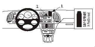 Saab 9-3 98-02, Mitte in der Gruppe Car-HiFi / Was passt in mein Auto / SAAB / 9-3 / 9-3 OG 1998-2002 / Sonstiges 9-3 OG 1998-2002 bei BRL (240852830)