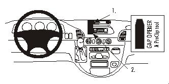 Brodit ProClip, Mercedes Benz Sprinter 00-06 in der Gruppe Car-HiFi / Was passt in mein Auto / Mercedes / Sprinter / Sprinter 1995-2006 bei BRL (240852837)