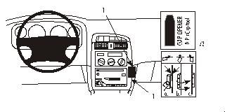Toyota Avensis 98-00, Mitte in der Gruppe Car-HiFi / Was passt in mein Auto / Toyota / Avensis / Avensis 1997-2003 bei BRL (240852846)