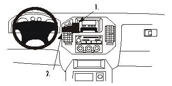 Mitsubishi Pajero 00-06, Zentriert in der Gruppe Car-HiFi / Was passt in mein Auto / Mitsubishi / Pajero bei BRL (240852879)
