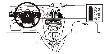Citroen C5 01-05, gewinkelt, hoch in der Gruppe Car-HiFi / Was passt in mein Auto / Citroën / C5 bei BRL (240852909)