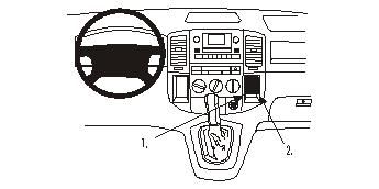 Toyota Corolla Verso 02-03, gewinkelt in der Gruppe Car-HiFi / Was passt in mein Auto / Toyota / Corolla Verso / Corolla Verso 2001-2009 bei BRL (240853023)