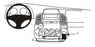 Fiat Ducato 02-06, gewinkelt, niedrig in der Gruppe Car-HiFi / Was passt in mein Auto / Fiat / Ducato / Ducato Mk2 2002-2006 Facelift (244) bei BRL (240853038)